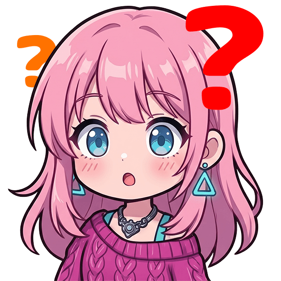 疑問を持つ人のイラスト